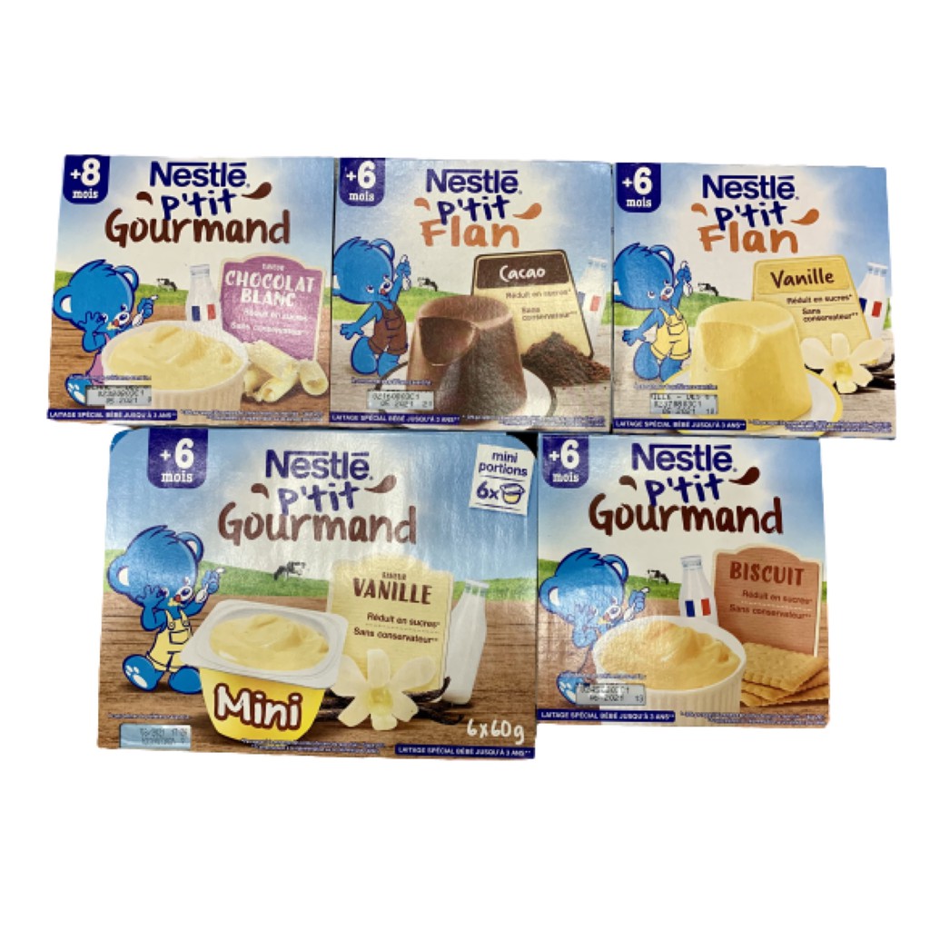 French Domestic Nestle Milk Dessert 6 Boxes For Babies From 6 Months Shopee Malaysia