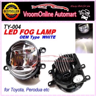 Toyota LED Fog Lamp  Shopee Malaysia