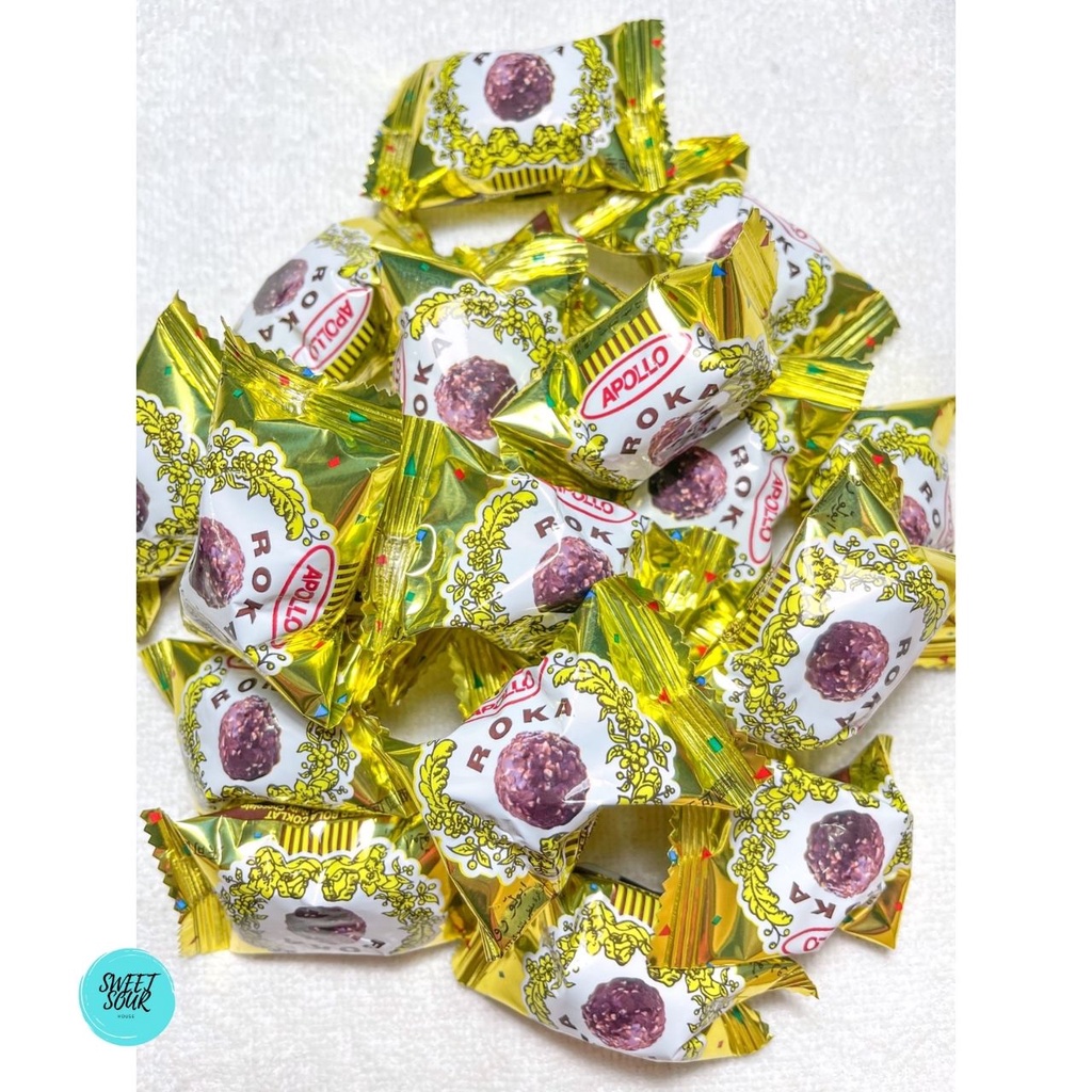 Roka/Biskut Bola Bercoklat/Wafer Ball covered with Nutty Chocolate ...