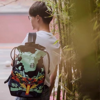 New 2020 China Starbucks Dragon Boat Festival Shoulder Bag Packbag Handbag 