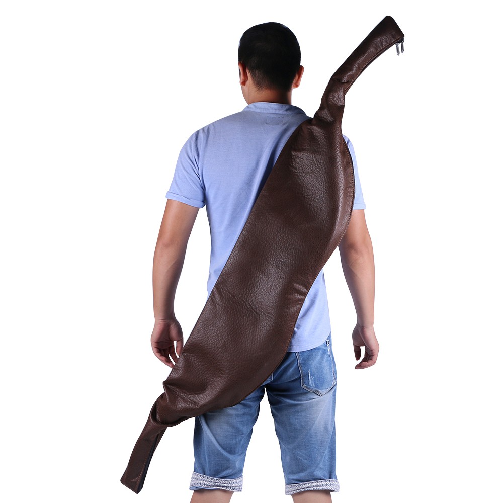 Archery Traditional Bow Bag Case Cover Waterproof Longbow Recurve Bow Leather