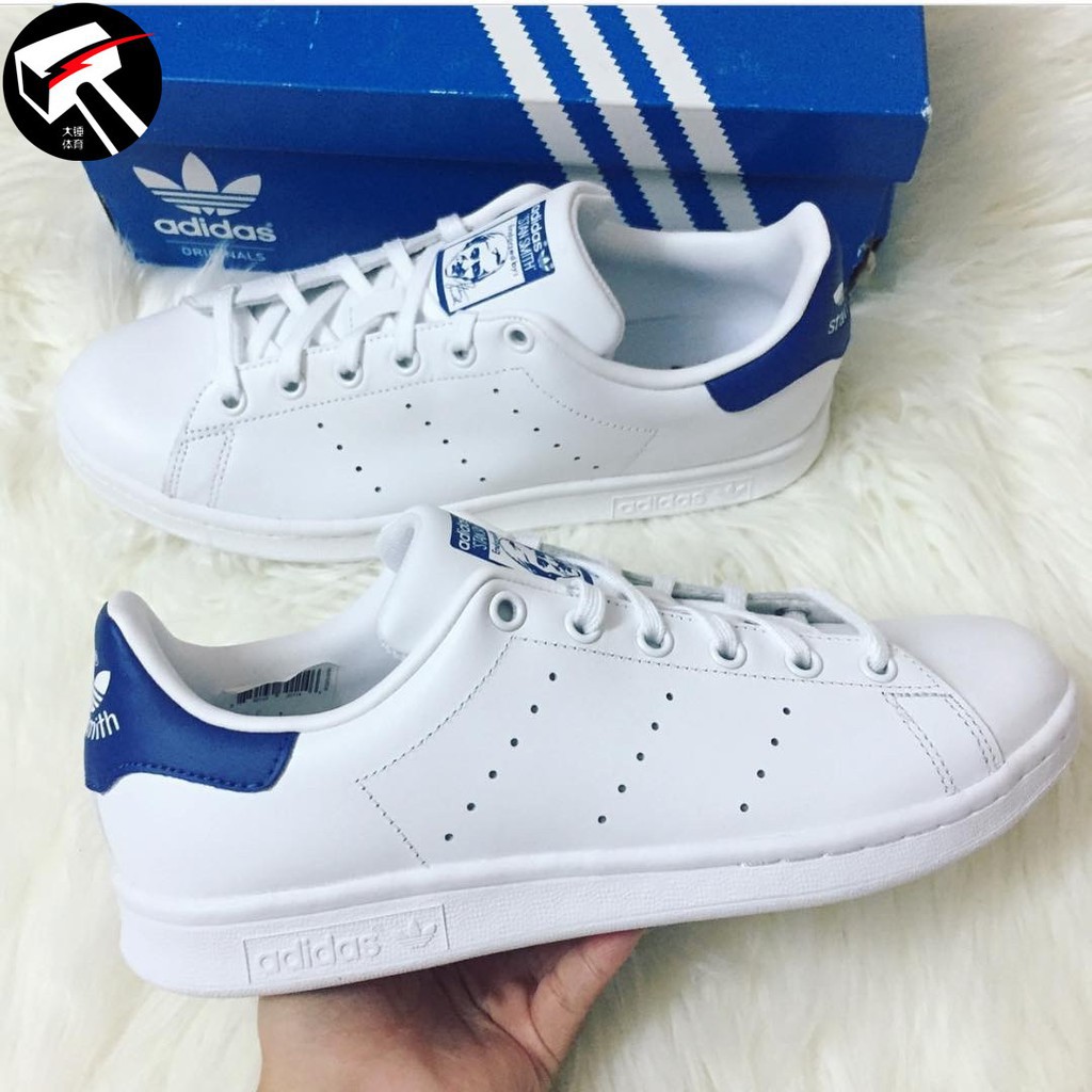 new arriving Adidas Stan Smith Blue red 