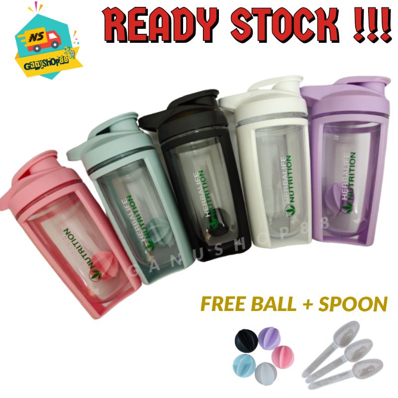 Buy Ready Stock My 500ml Herbalife Nutrition Shaker Bottle With Plastic Ball Seetracker Malaysia