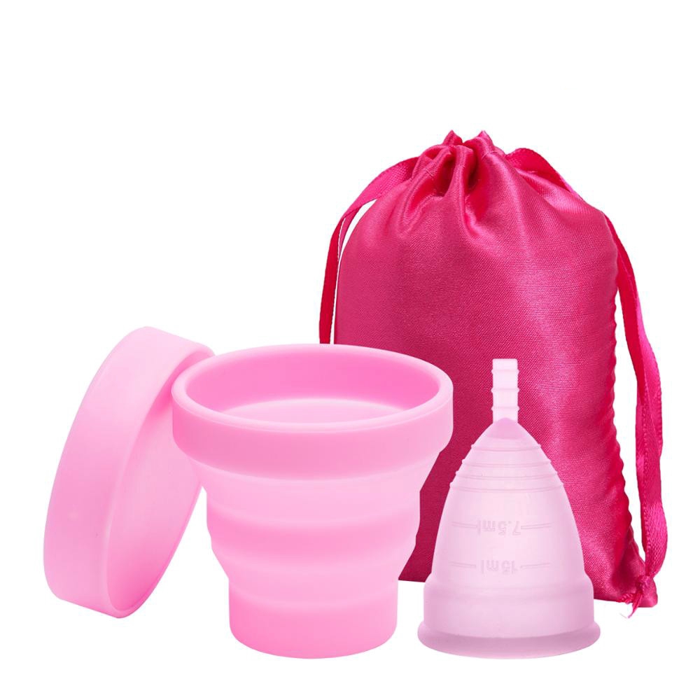 Menstrual Cup Sterilizer Medical Grade Silicone Menstrual Cups