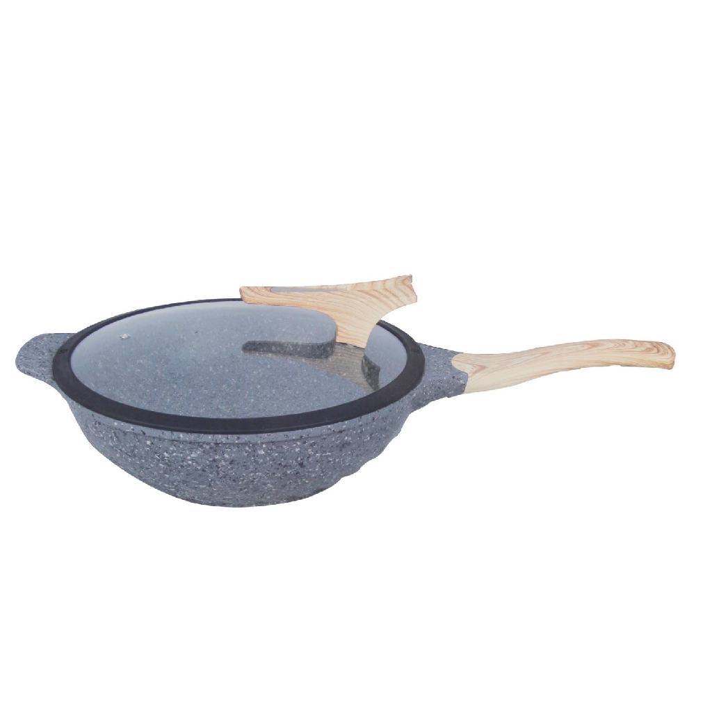 Nadiya Granite Chinese Wok 32cm 5 9l Clgcw 32 Shopee Malaysia