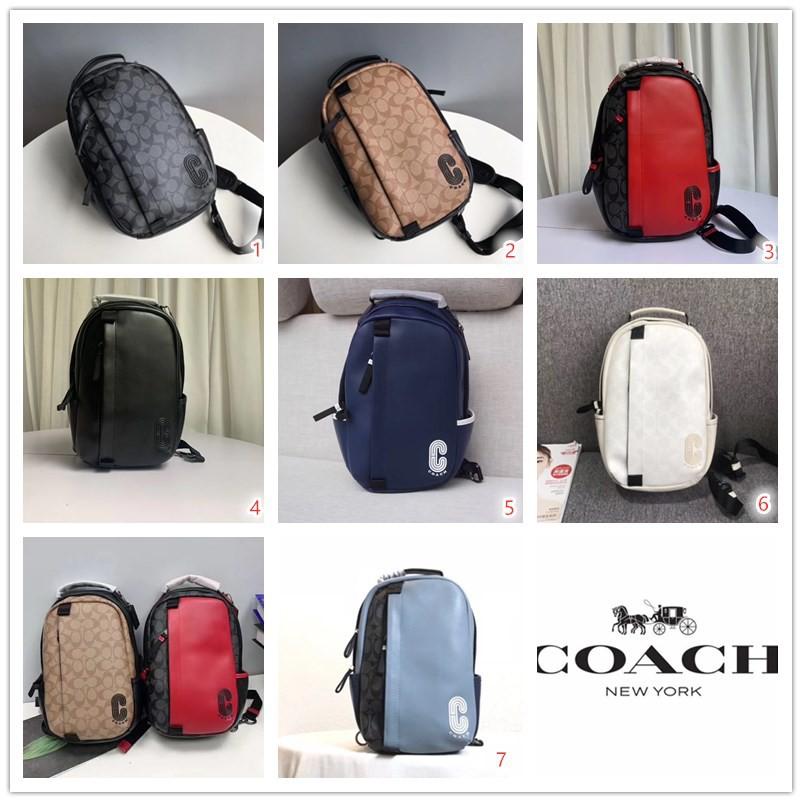Coach 598 89908 3762 2337 89910 Edge Pack Men Crossbody Chest Bag Backpack  | Shopee Malaysia