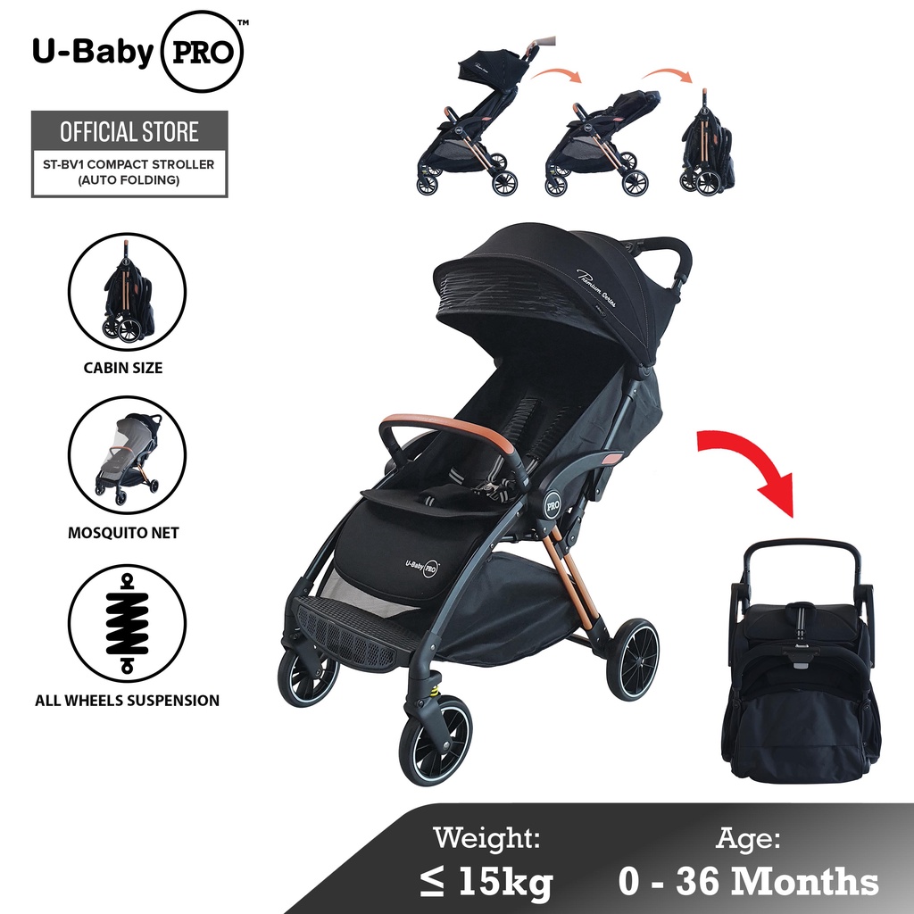 u baby pro stroller