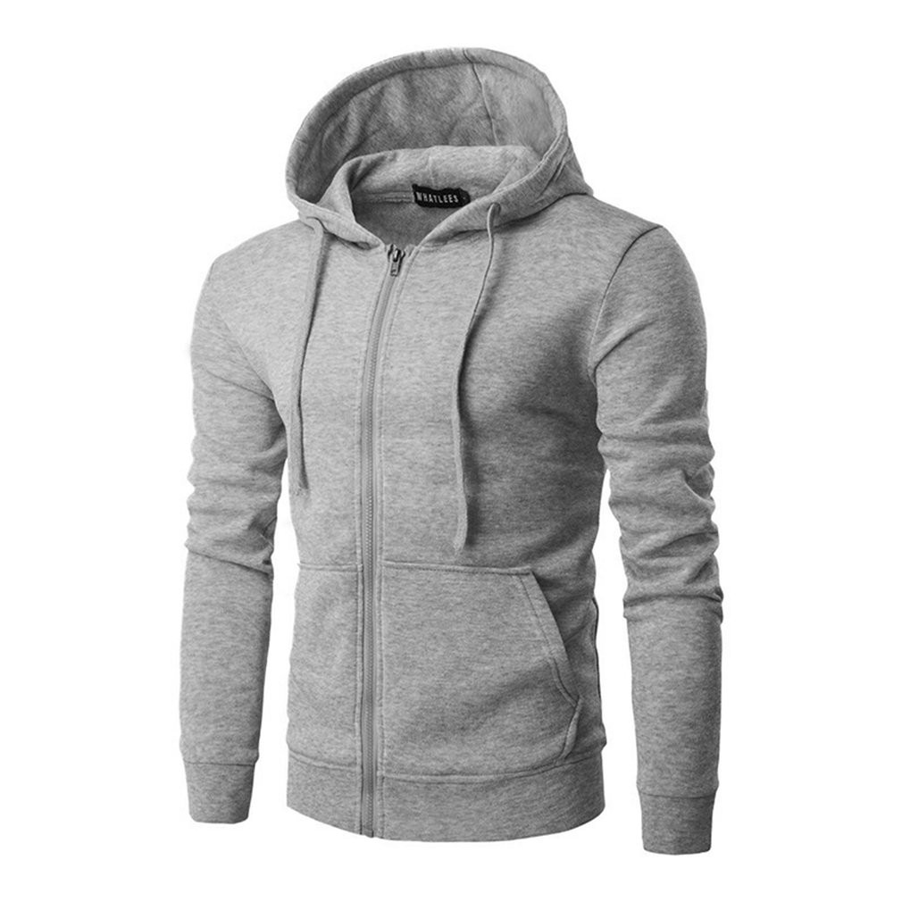 solid color zip up hoodies