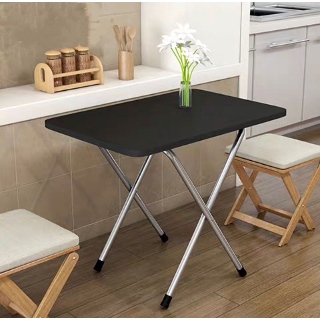 Folding Table Foldable Home Eating Computer Dining Desk Field Light Weight Potable Eat Dinner Stall Meja Lipat 餐桌野外折叠桌子i