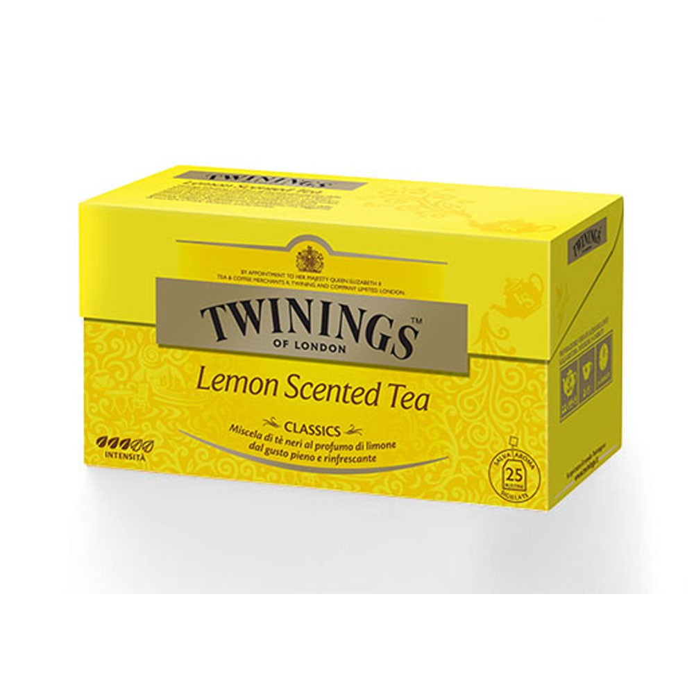 Ready Stock Twinings Lemon Scented Tea - 25 Tea Bags | Black Tea Ceylon ...