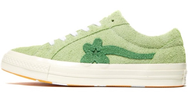 converse one star ox tyler the creator golf le fleur jade lime