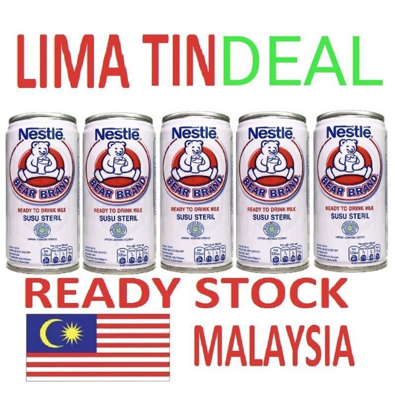 Buy Bear Susu Steril Bear Brand Susu Beruang Nestle Original Ready Stock 5tin Susu Gemok Kilo Up Seetracker Malaysia