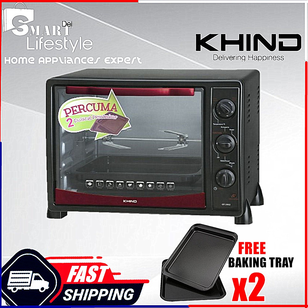 Khind OT2502 25L Electric Oven OT 2502 Shopee Malaysia