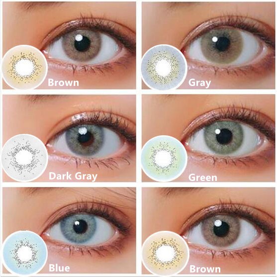 Bellalens Ocean Sky Gray Coloured Contact Lens Color Contacts
