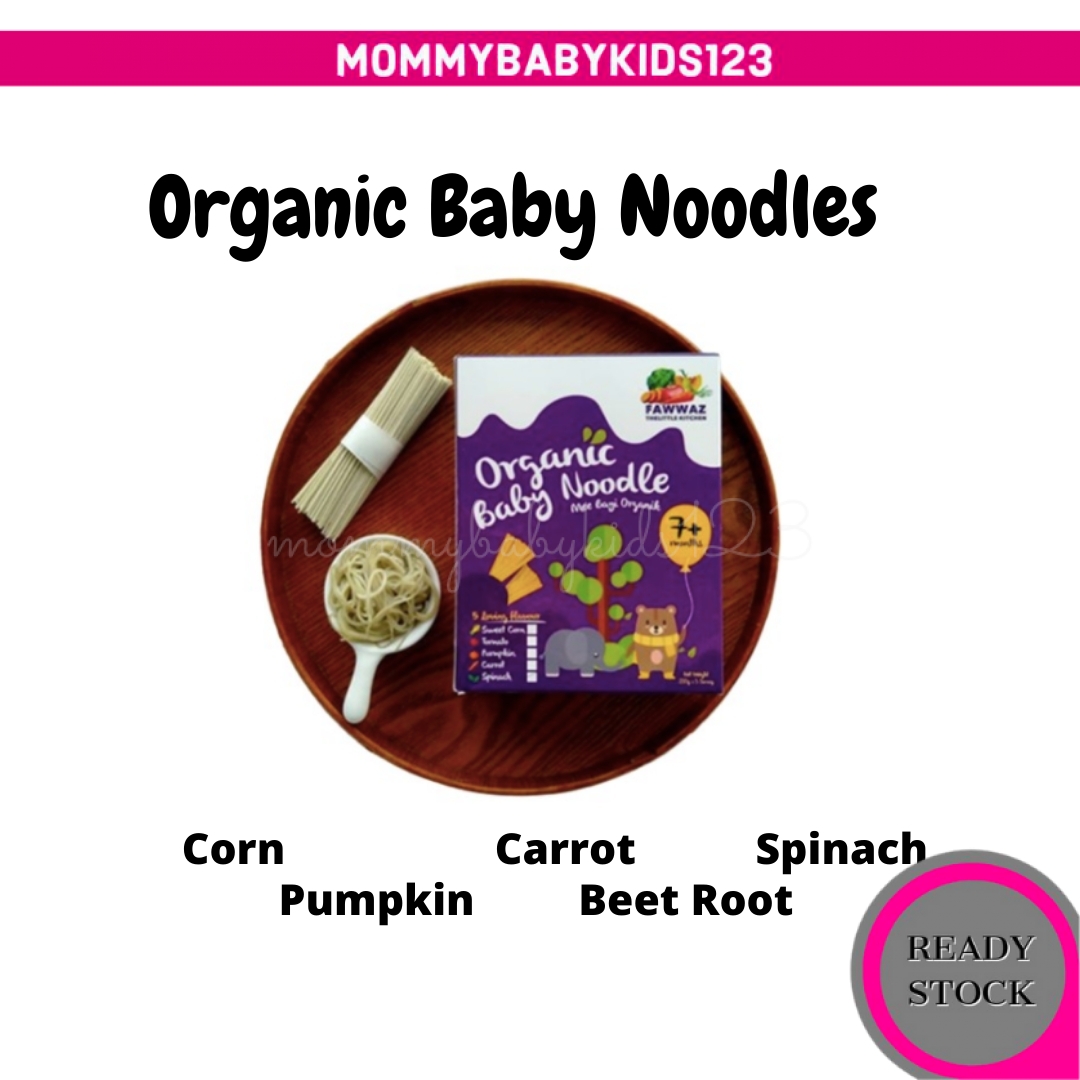 Buy FAWWAZ Organic Baby Noodles (7M+)  SeeTracker Malaysia