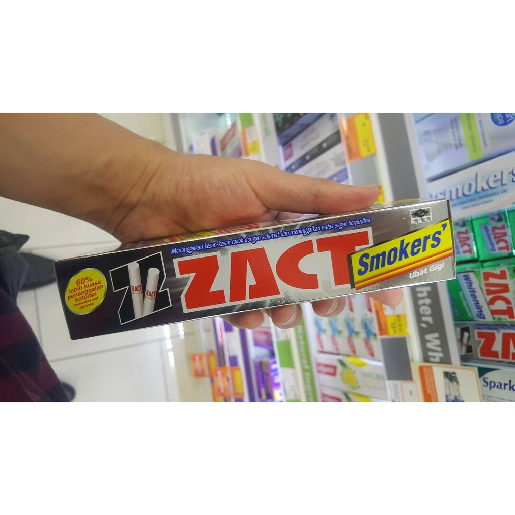 zact lion smokers toothpaste