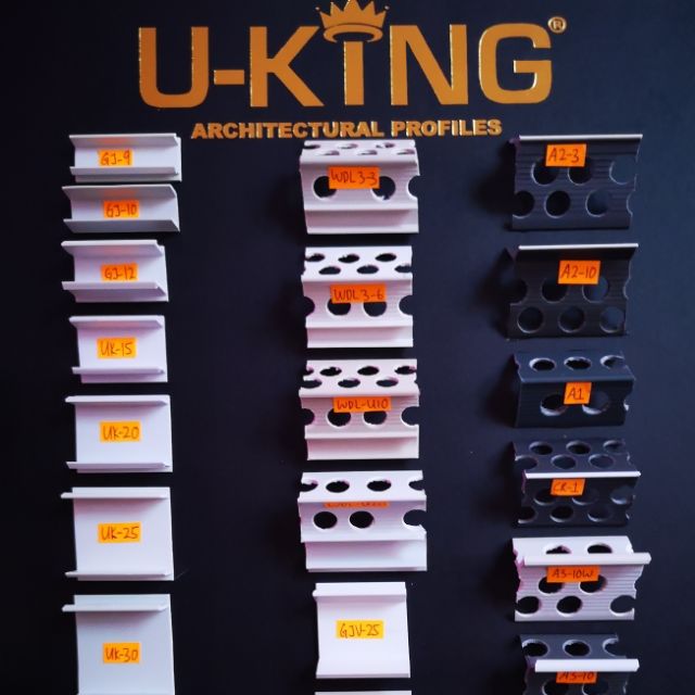 UKing Corner Bead & Groveline for Construction; Plastering, Skim Coat & Finishing Works