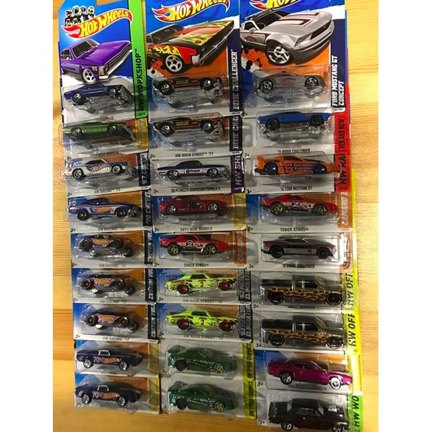 Hot Wheels Basic Cars Old Cards US 