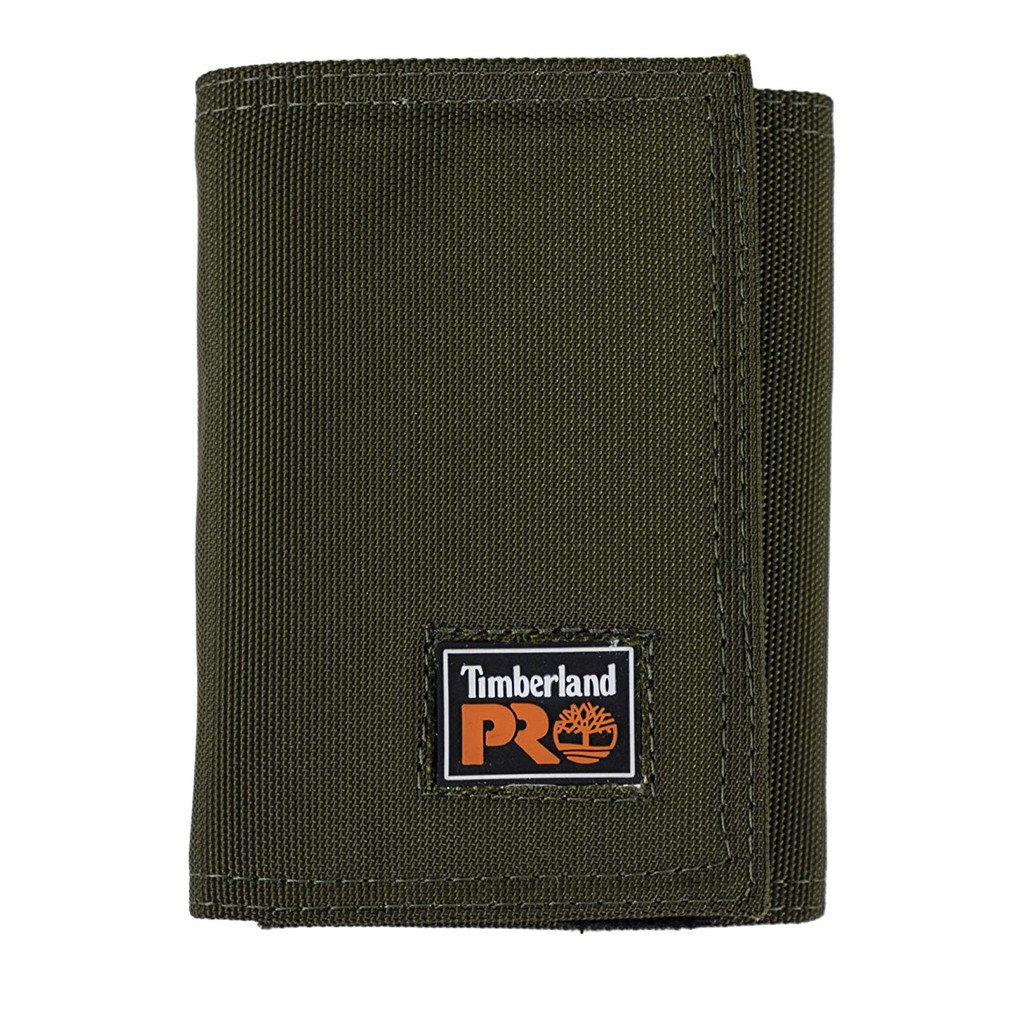 timberland trifold nylon wallet