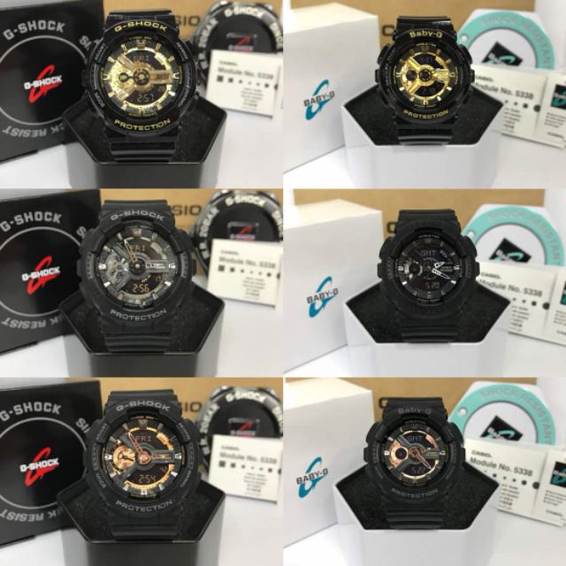 g shock couple set original