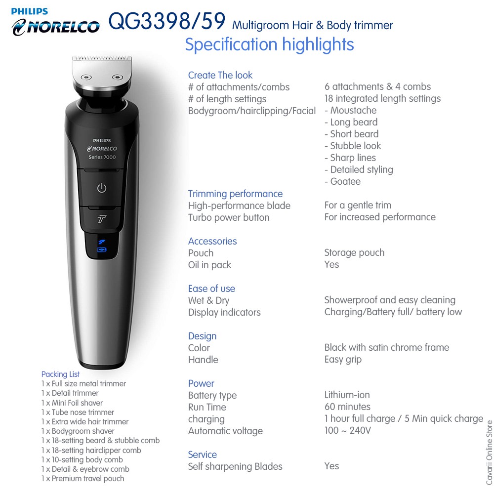 philips norelco multigroom 7500