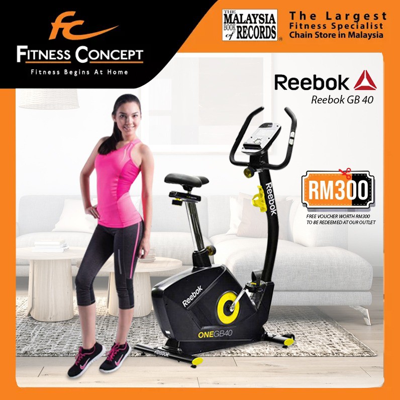 Fitness Concept: Reebok GB40 Upright Exercise Bike | Shopee