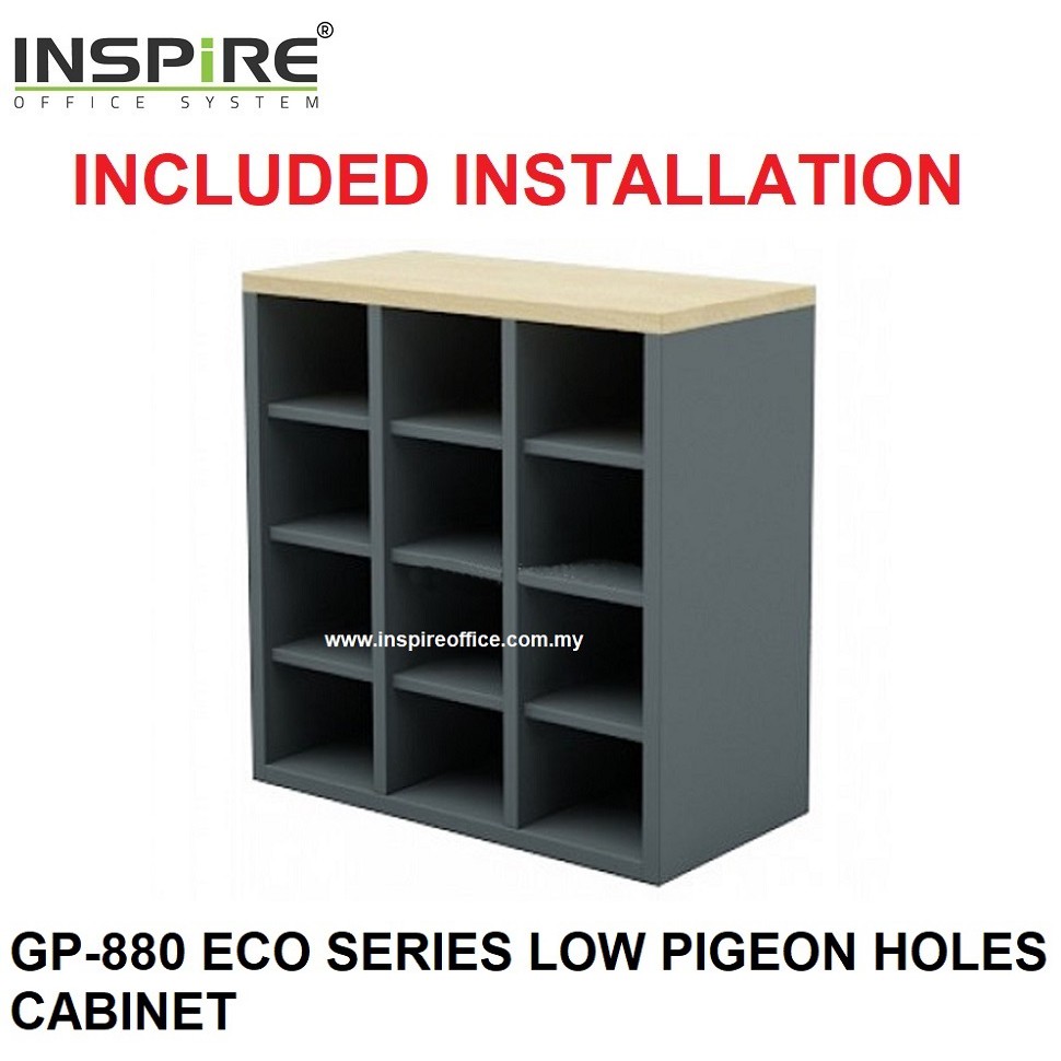 Gp 880 Eco Series Low Pigeon Holes Cabinet Shopee Malaysia