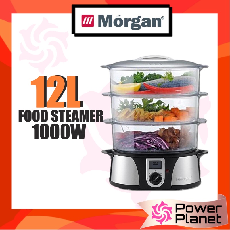 12L Food Steamer MFSMC12L / MFSMC12L 1000W Pengukus Makanan
