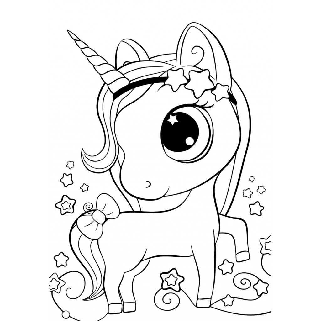 printable unicorn coloring pages