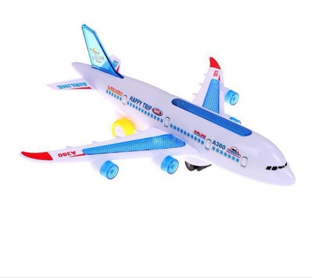 & Licht Modell Luftlinie Flash Elektrisch A380 Airbus Spielzeug Mit Klang 