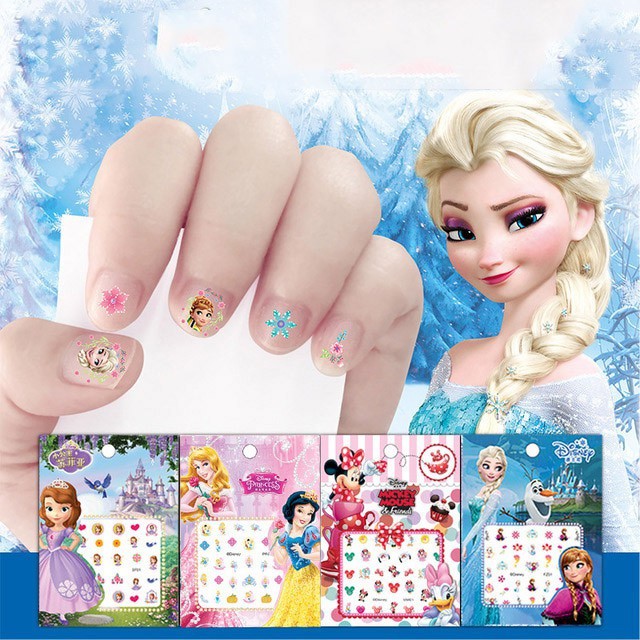 🔥Ready Stock🔥 Pony Hello KItty Frozen Anna Kids Girls Cartoon Sticker  Cute Lovely Play Nail Stickers | Shopee Malaysia