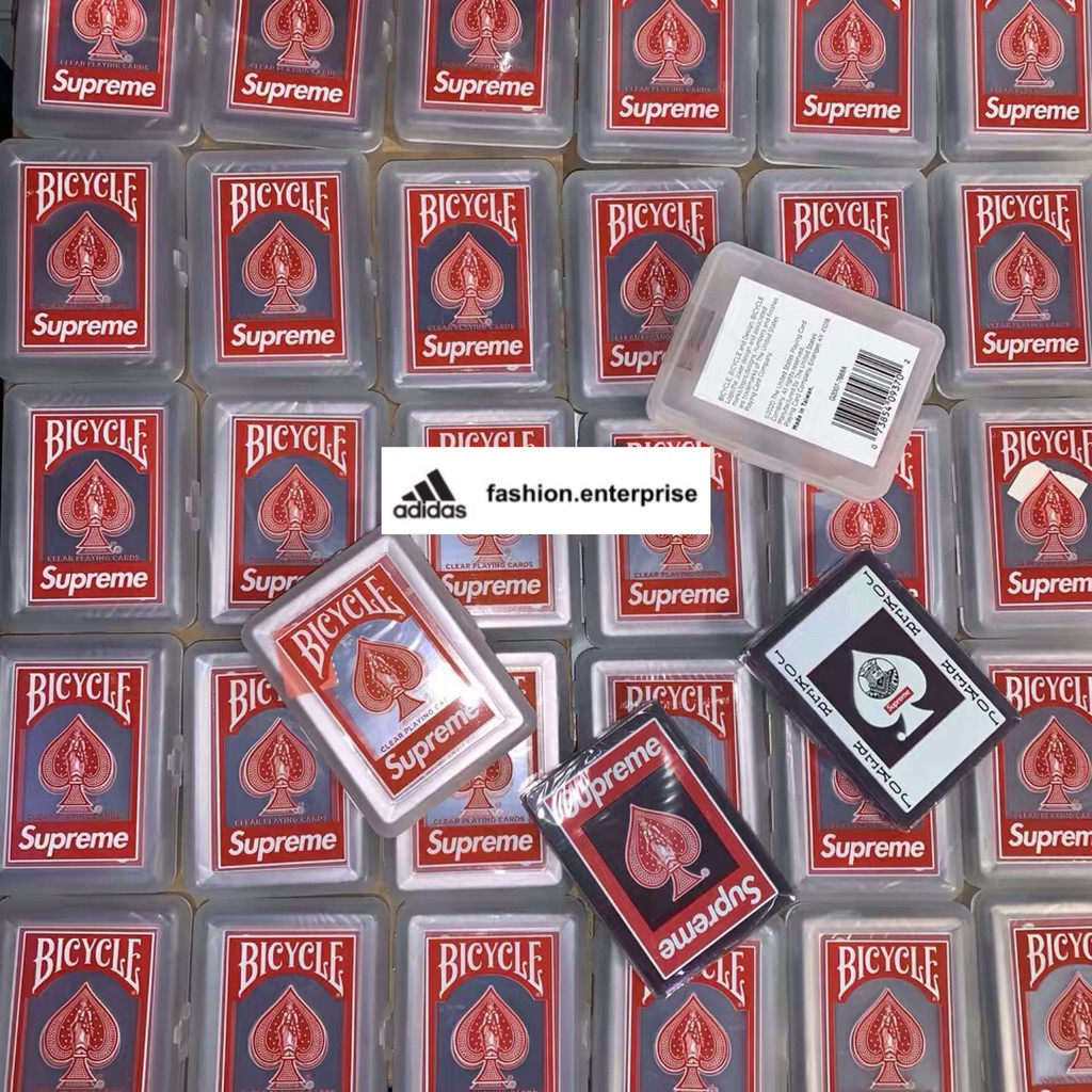 FASH Supreme FW20 Bicycle Clear Playing Cards | Shopee Malaysia