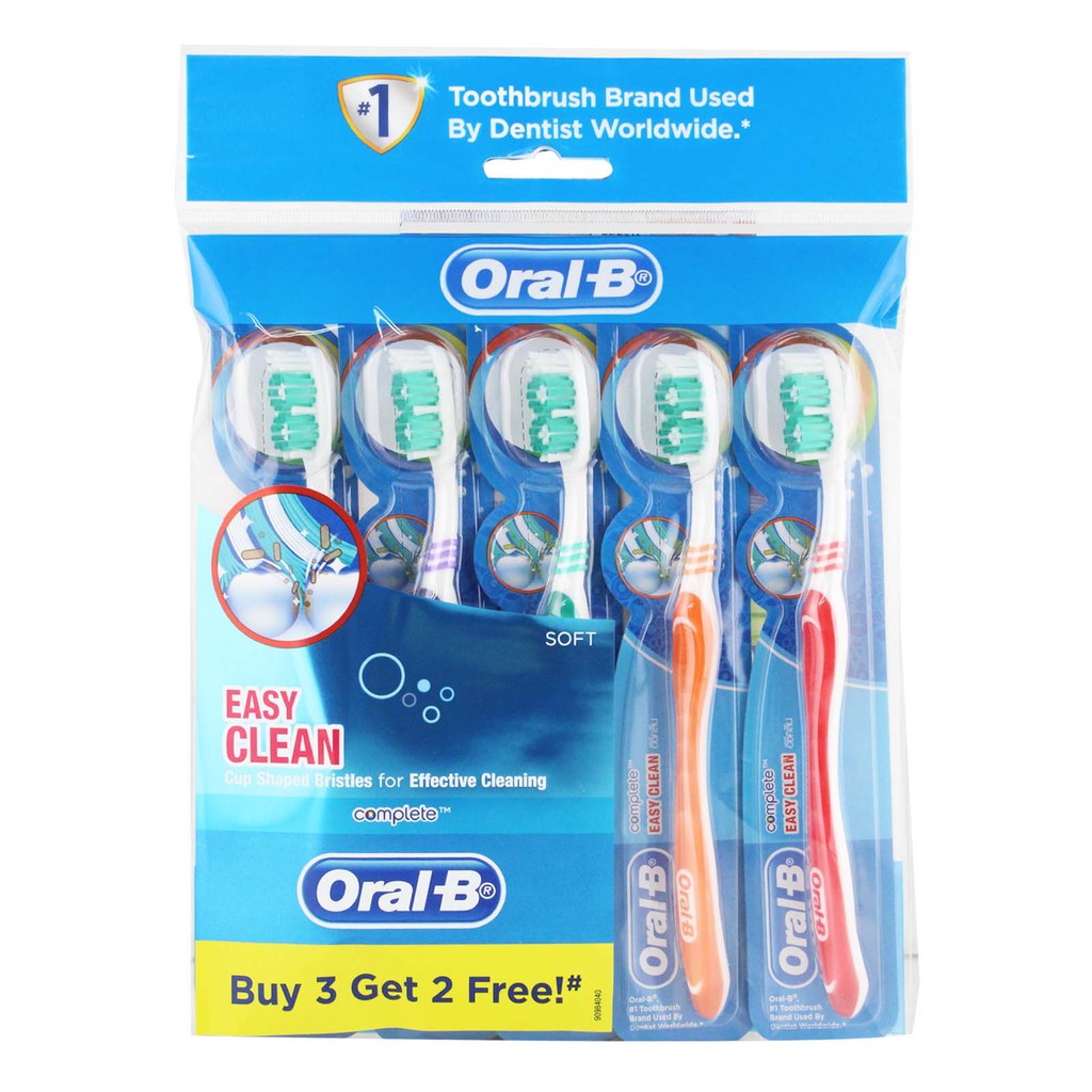 Complete easy. 2029688 Signal Toothbrush 3pcs easy clean Soft.