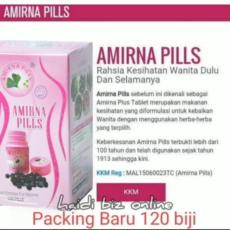 Amirna Pills Original Jamu Untuk Wanita