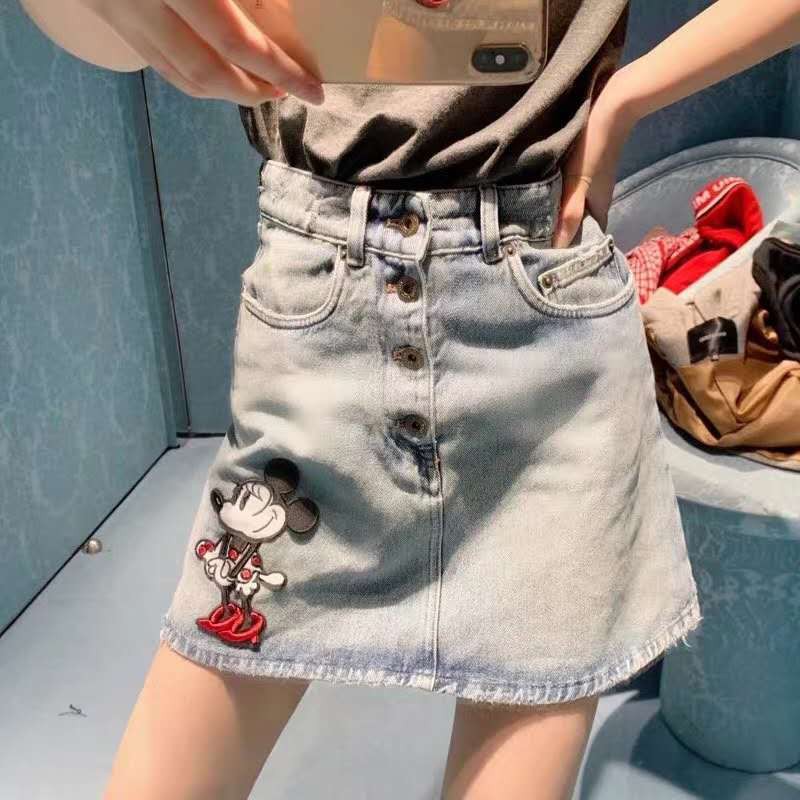 mickey high waisted shorts