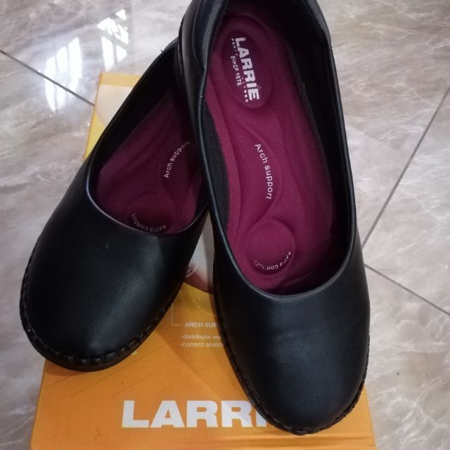 Original Larrie Shoes Black Colour | Shopee Malaysia