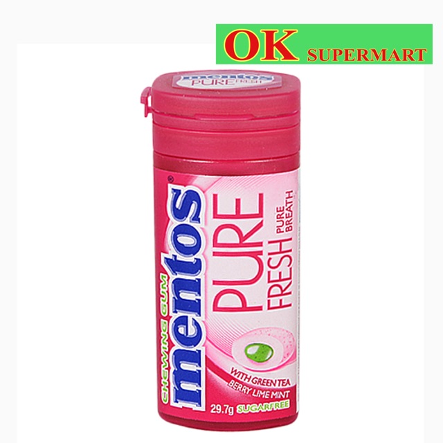 Mentos Pure Fresh Chewing Gum Shopee Malaysia