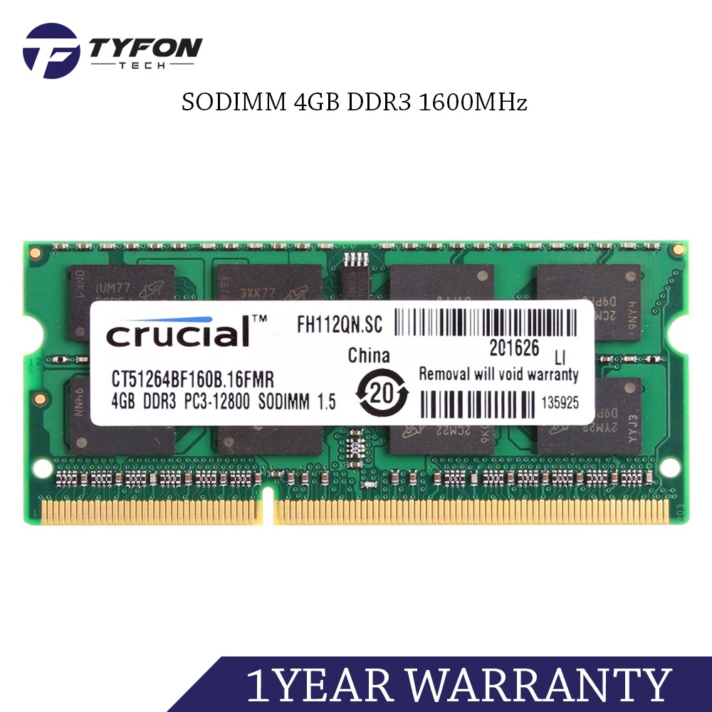 Mix Branded Sodimm 4gb Ddr3 1600mhz Pc3 Laptop Ram Refurbished Shopee Malaysia