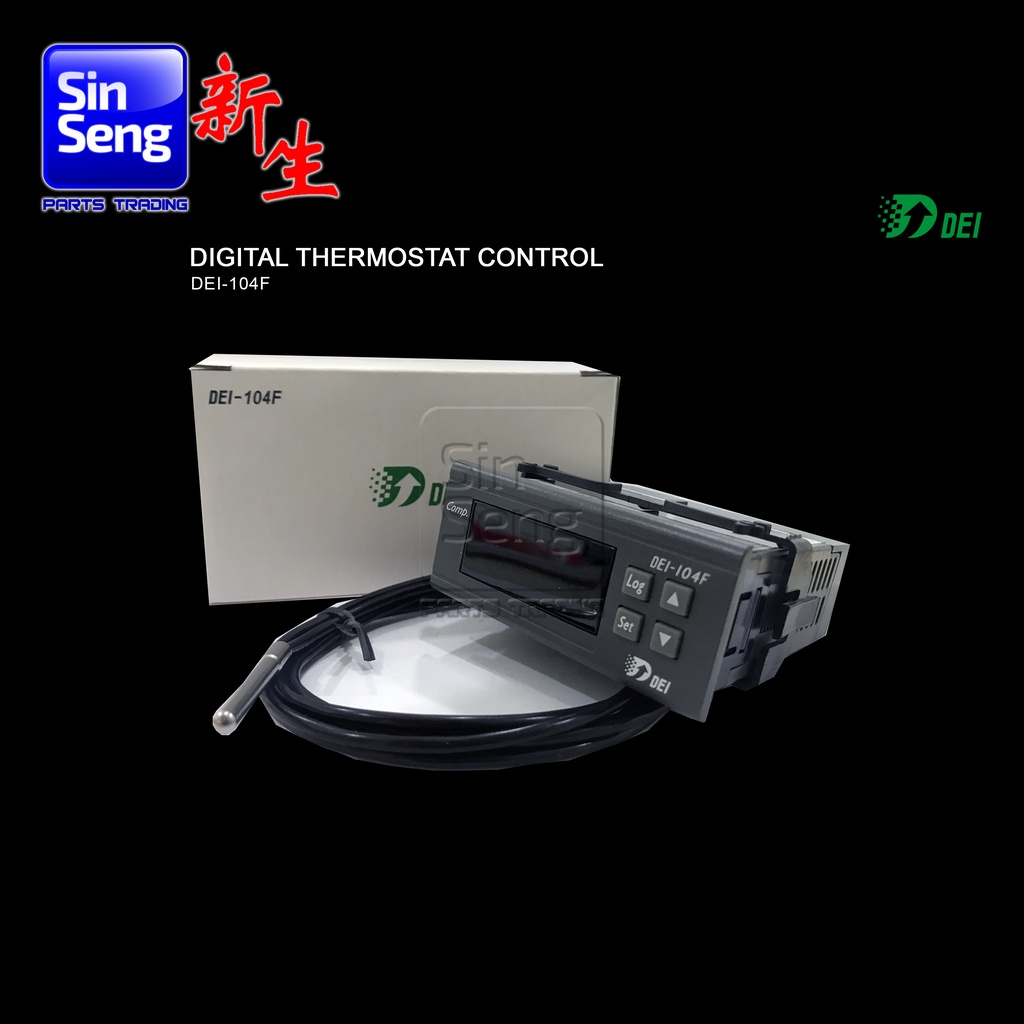 DEI104F DIGITAL THERMOSTAT CONTROL W/1SENSOR Shopee Malaysia