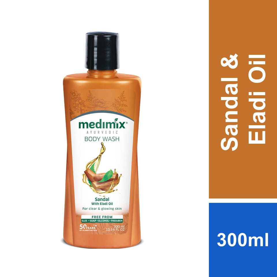 Medimix Ayurvedic Eladi Oil & Sandal Body Wash 300ml [Exp Aug 2023