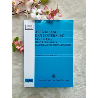 AKTA KILANG DAN JENTERA 1967 (AKTA 139)  Shopee Malaysia