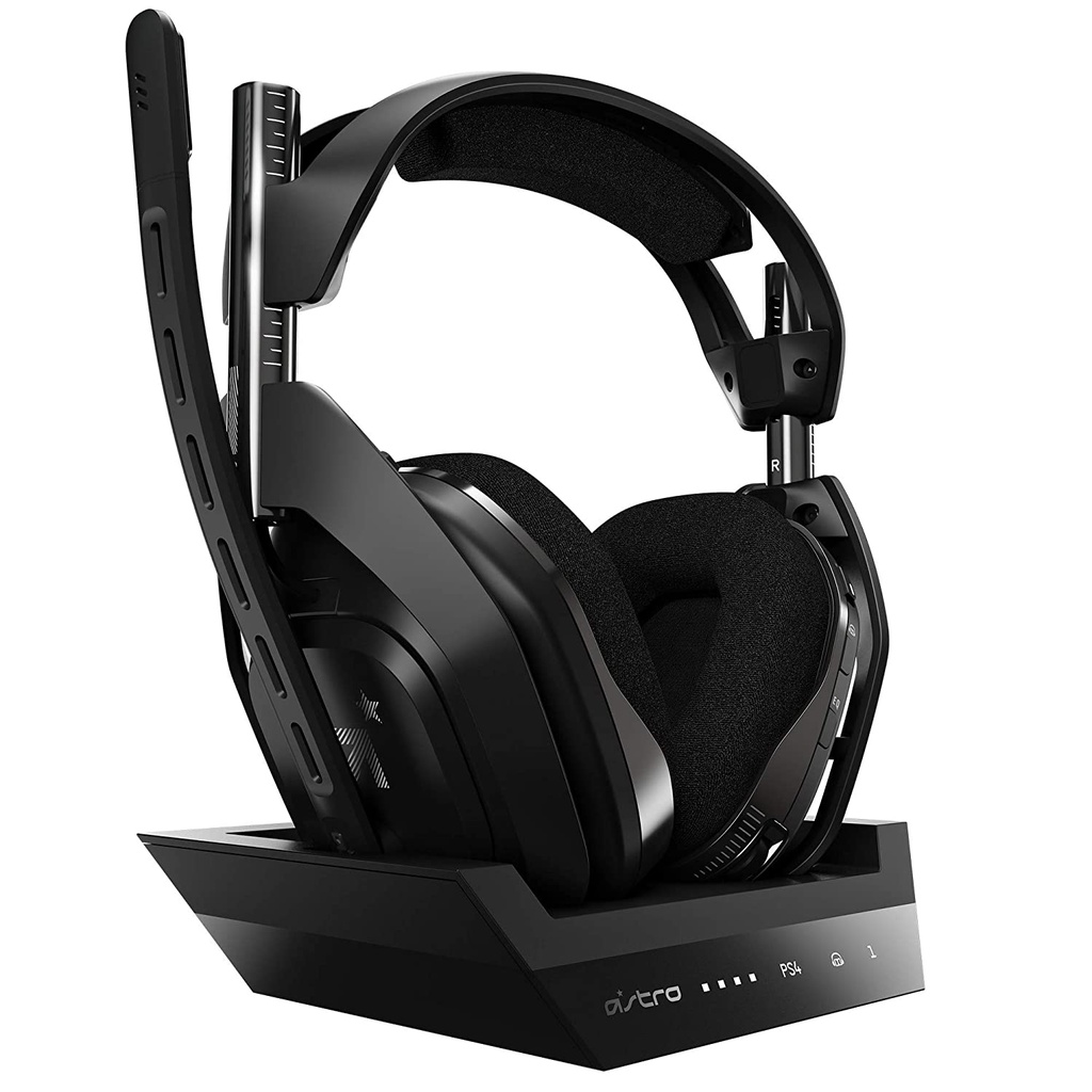 ASTRO Gaming A50 Wireless Headset with Base Station Gen 4 for PlayStation 5 & 4 PC & Mac