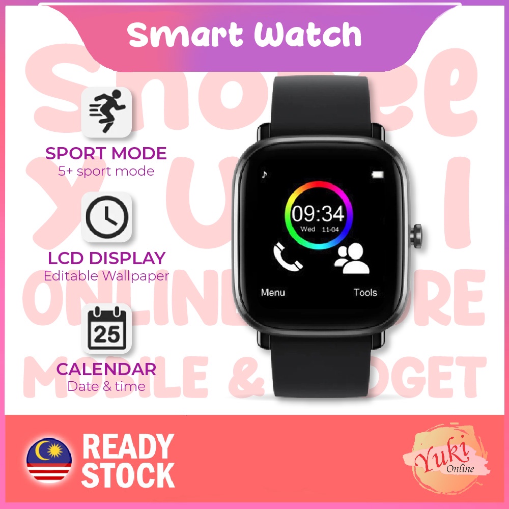 Sport Smart watch Bluetooth Touch Screen Smartwatch Sport Tracker 1.54