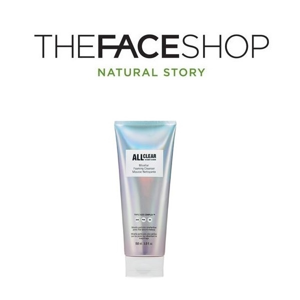 [THE FACE SHOP] All Clear Micellar Foaming Cleanser 150ml