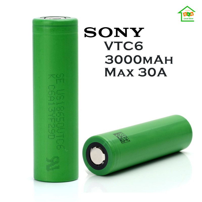 [QM] High Performance Sony VTC6 Rechargeable 18650 Lithium Ion Battery ...
