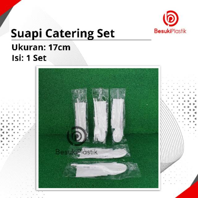 Suapi Catering Set / Cutlery Set / Cutlery Tissue Toothpick Set ...