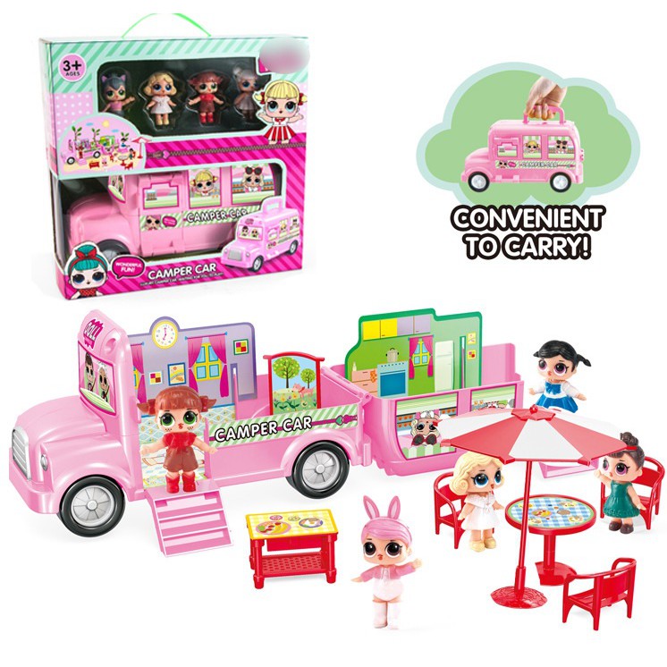 Lol Doll Surprise Camper Van (Ready Stock) | Shopee Malaysia