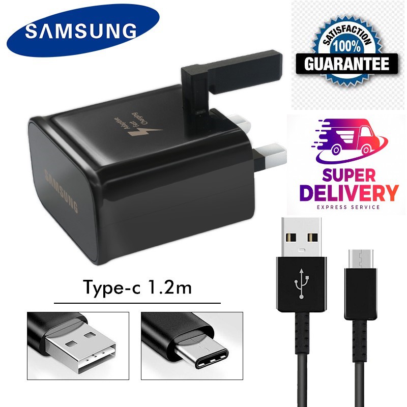 SAMSUNG ORIGINAL fast charging type C charger | Shopee Malaysia