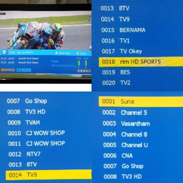 Tv okey channel number