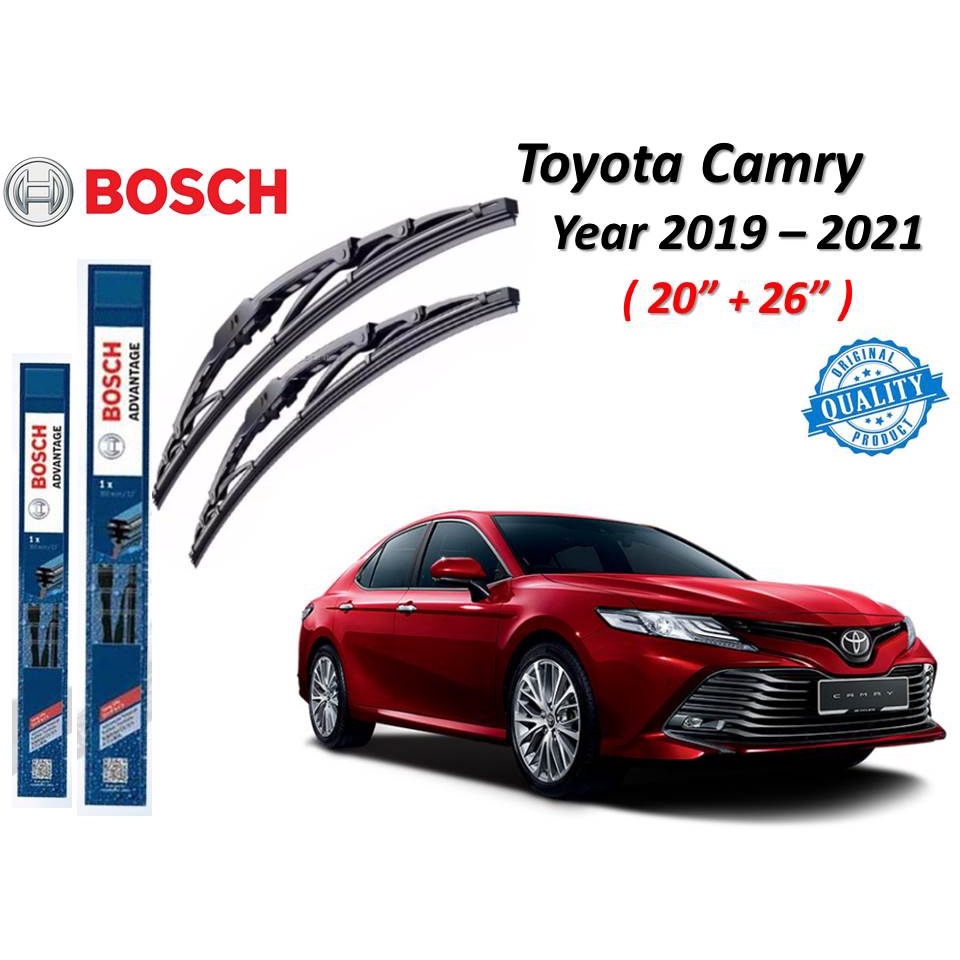 Bosch Advantage Wiper For Toyota Camry 2019 2021 ( 20" + 26